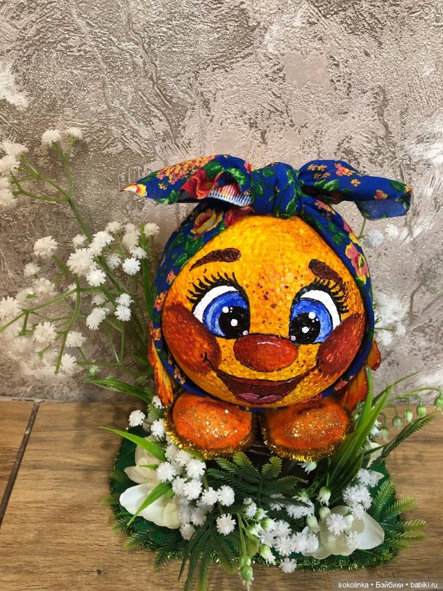 Колобок — Авторские игрушки (фото 6)