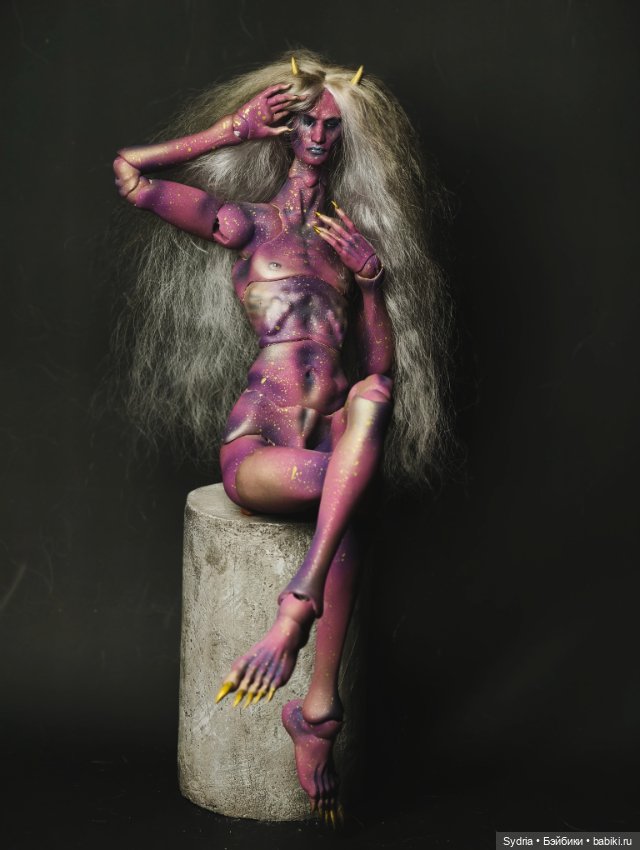 Демон Ночь — Авторские куклы BJD (фото 7)