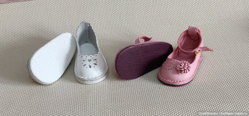 Кожаные туфельки для Готц 50см, Ллоренс 42см и Руби Ред 37см (фото 4)