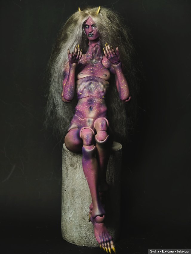 Демон Ночь — Авторские куклы BJD (фото 8)