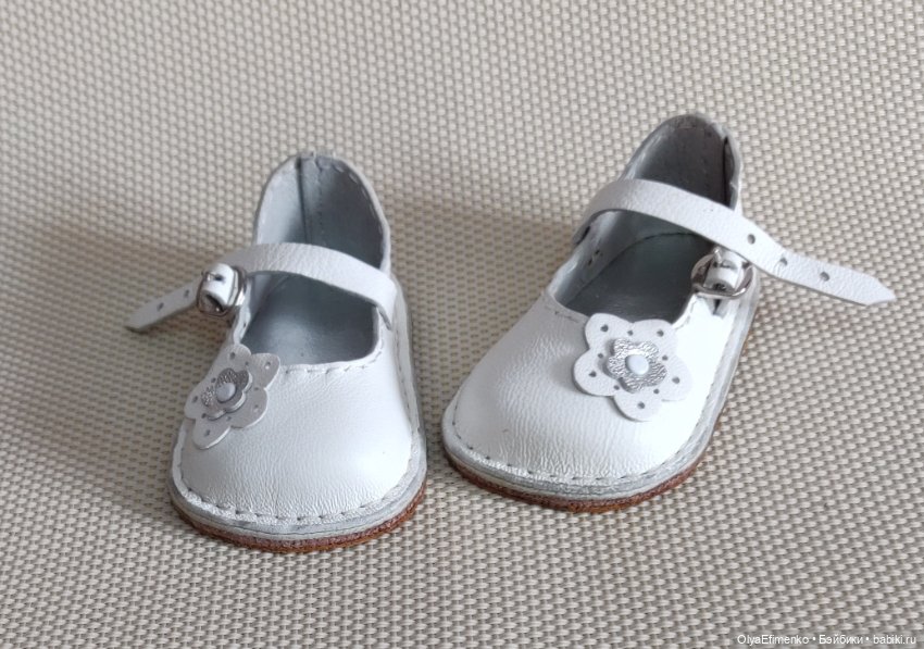 Кожаные туфельки для Готц 50см, Ллоренс 42см и Руби Ред 37см (фото 2)