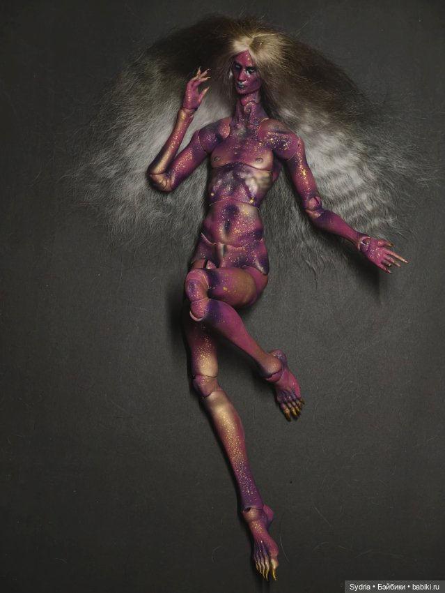 Демон Ночь — Авторские куклы BJD (фото 4)