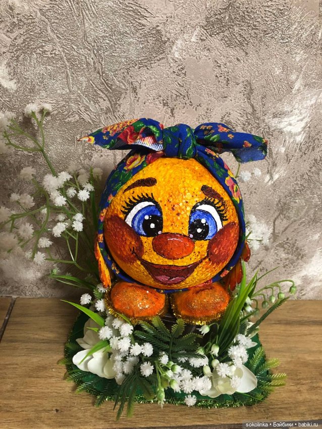 Колобок — Авторские игрушки (фото 3)