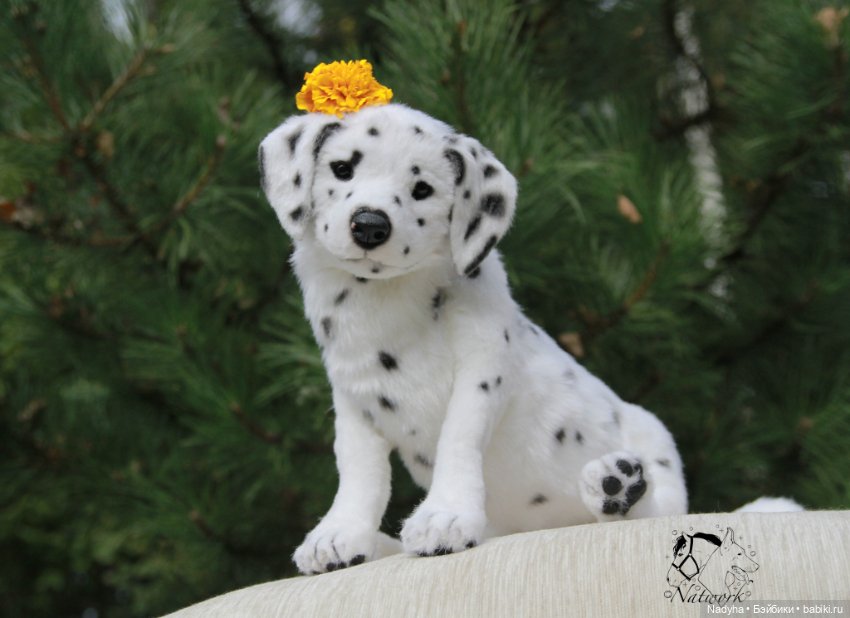 Реалистичный щенок Далматина