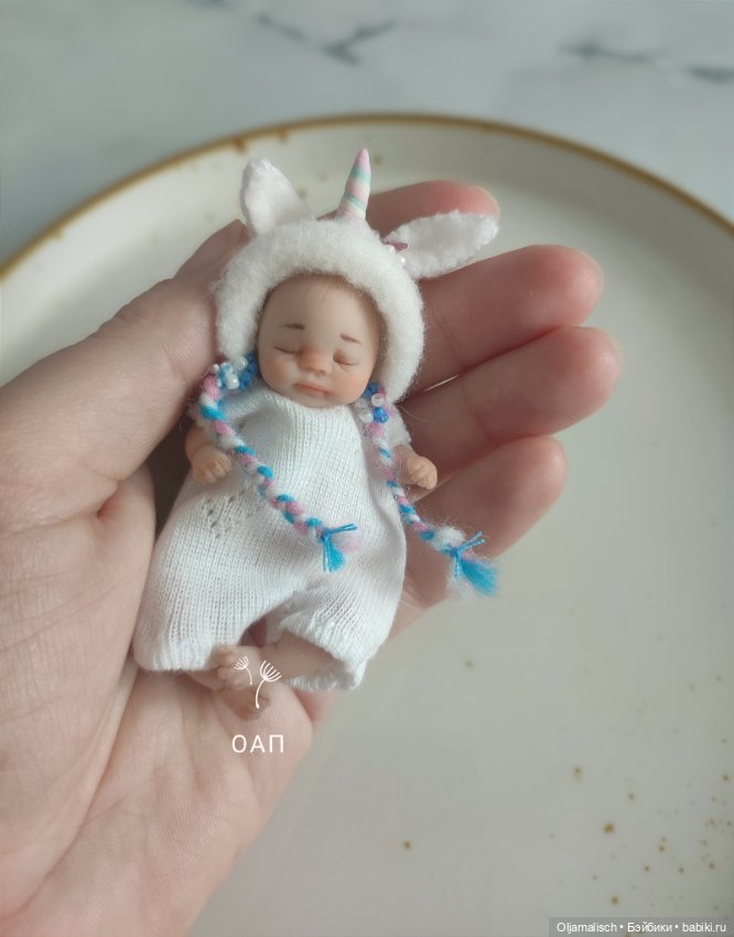 Малышка Единорожка (1) — Авторские куклы (фото 7)