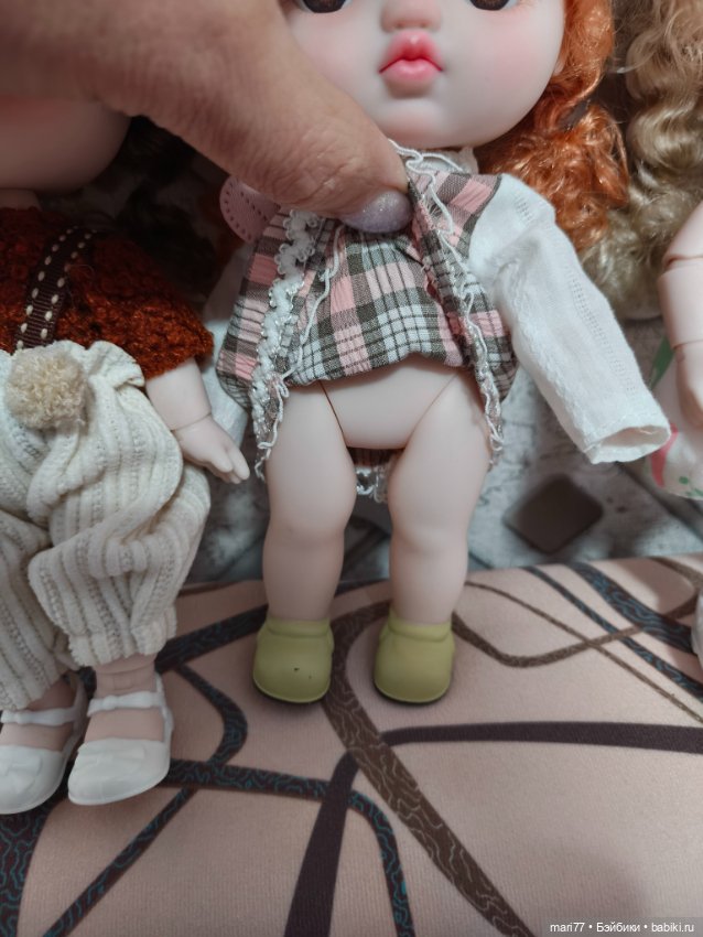 Три малышки — Шарнирные куклы (не BJD) (фото 6)
