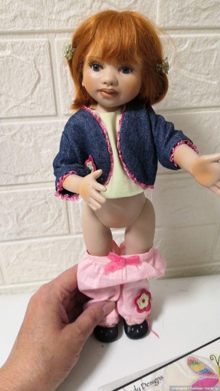 Рыжик от Berdine Creedy — Коллекционные куклы (фото 5)