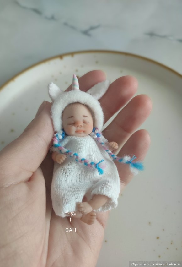 Малышка Единорожка (1) — Авторские куклы (фото 5)