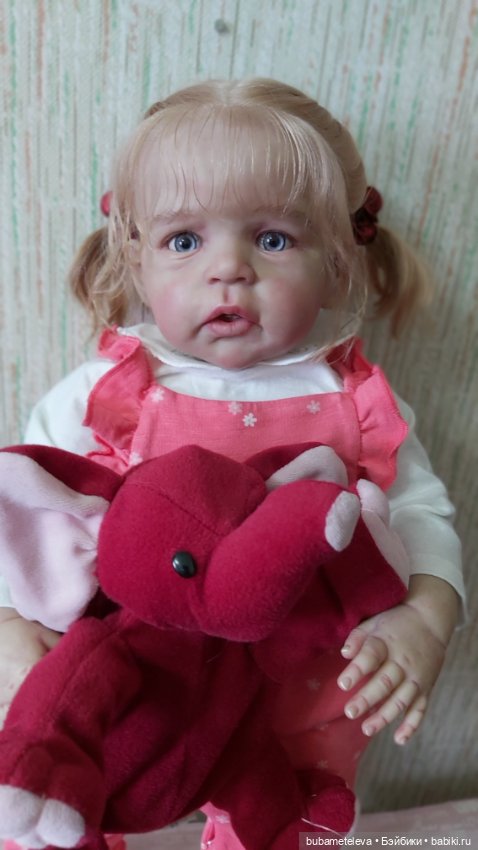 Кукла реборн Сэнди на каркасе (фото 3)