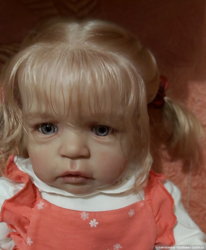 Кукла реборн Сэнди на каркасе