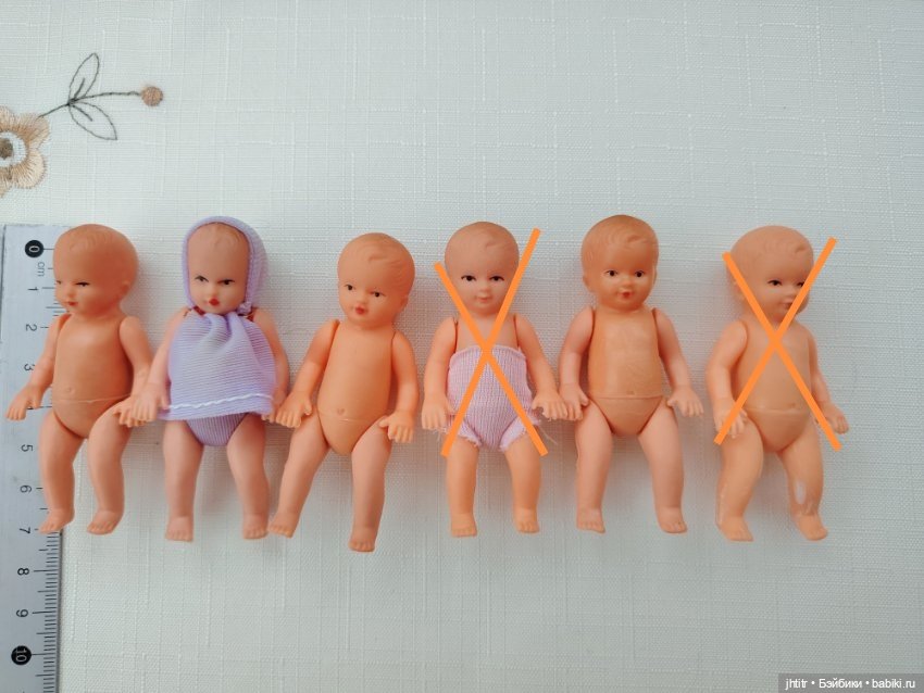 Пупсы ГДР разных фабрик, огромный выбор (фото 9)