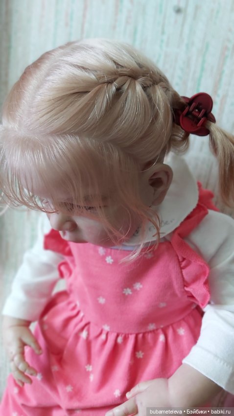 Кукла реборн Сэнди на каркасе (фото 4)