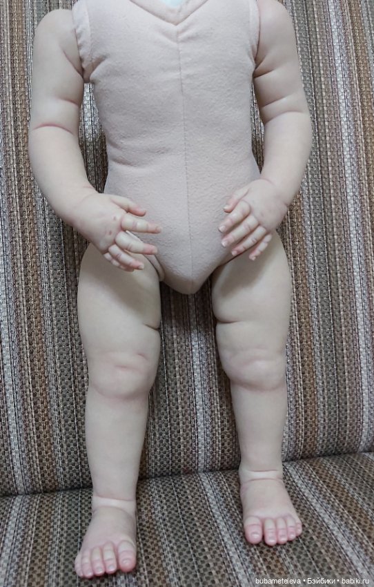 Кукла реборн Сэнди на каркасе (фото 7)