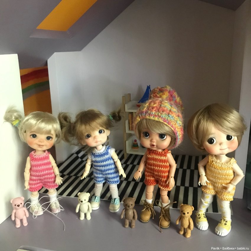 Мишки для кукол — Миниатюра для кукол (фото 4)