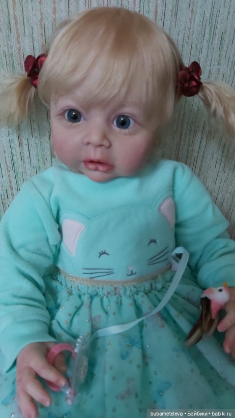 Кукла реборн Inka скульпторы Ina Volprich и Natali Blick