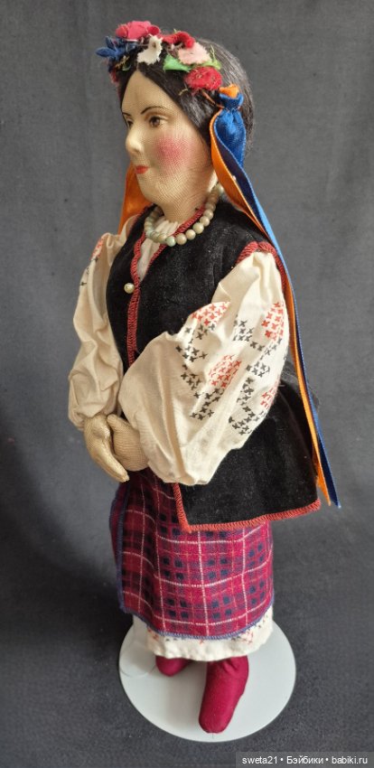 Всекохудожник. Русская артельная кукла. Украинка (фото 6)