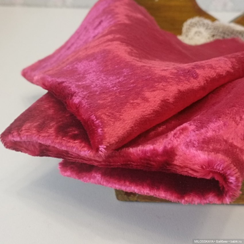 Набор винтажного плюша — Ткани (фото 4)