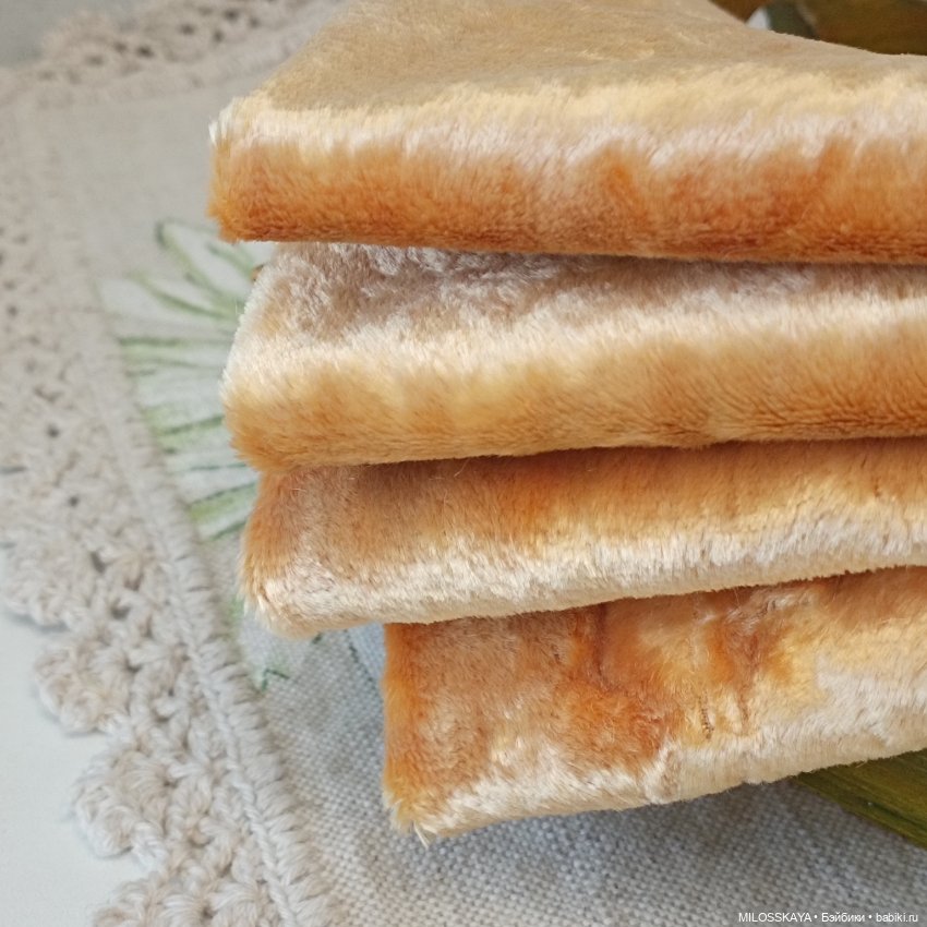 Набор винтажного плюша — Ткани (фото 3)