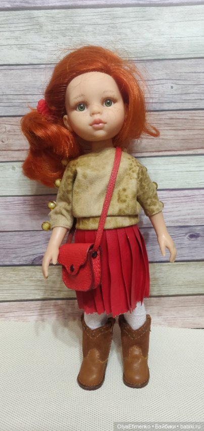 Сапоги Казаки для кукол Паола Рейна 32см (фото 2)