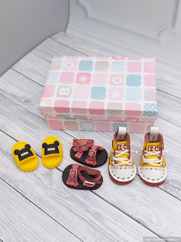Классная обувь для кукол ob11 лотом (фото 4)