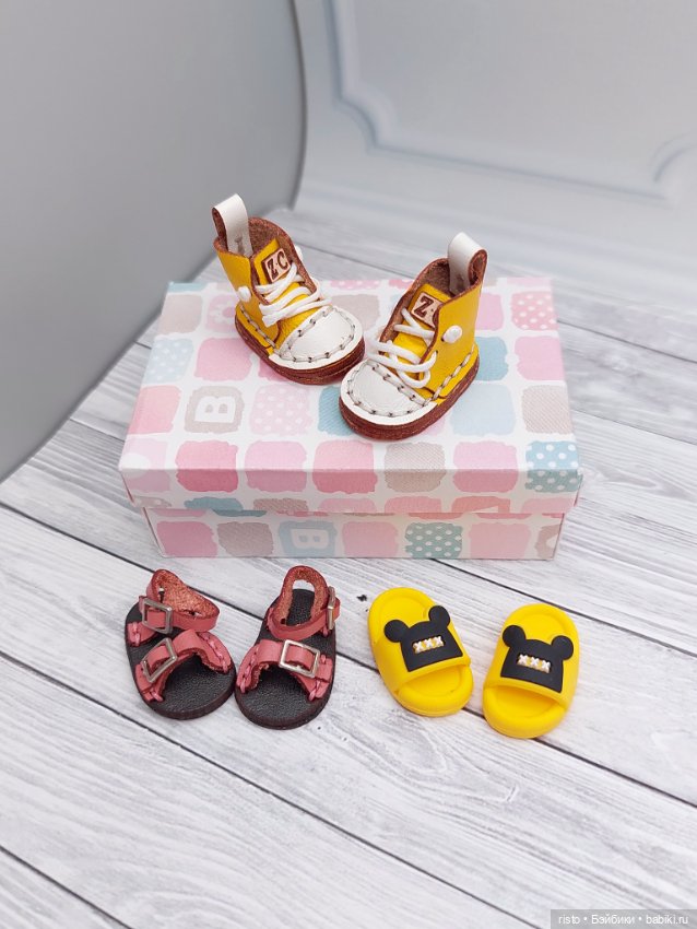 Классная обувь для кукол ob11 лотом (фото 2)