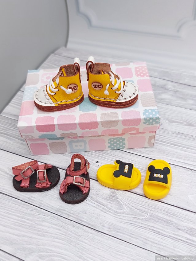 Классная обувь для кукол ob11 лотом (фото 3)