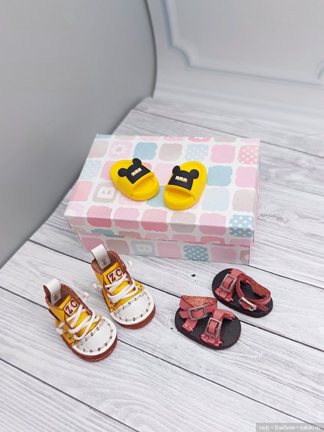 Классная обувь для кукол ob11 лотом (фото 5)