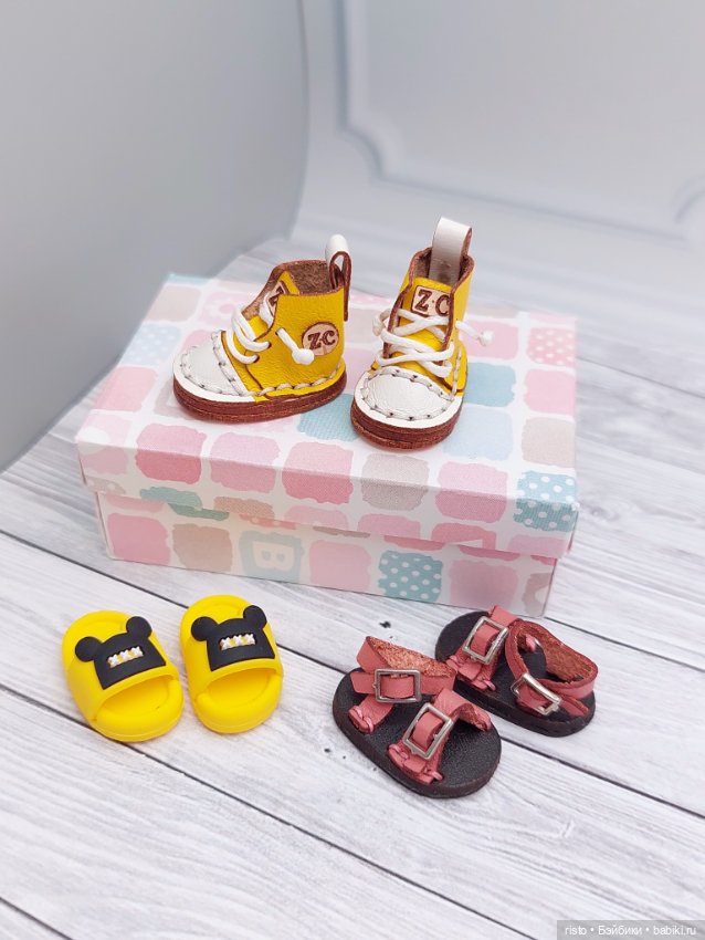 Классная обувь для кукол ob11 лотом