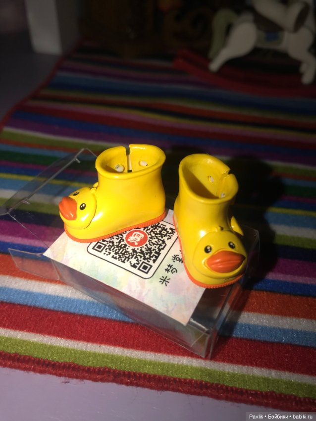 Сапоги-утки и кроксы Luna для формата 1/12, OB11 и подобных (фото 4)