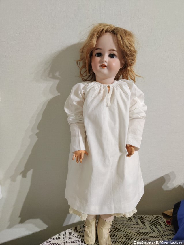 Русский костюм для антикварной куклы (фото 4)