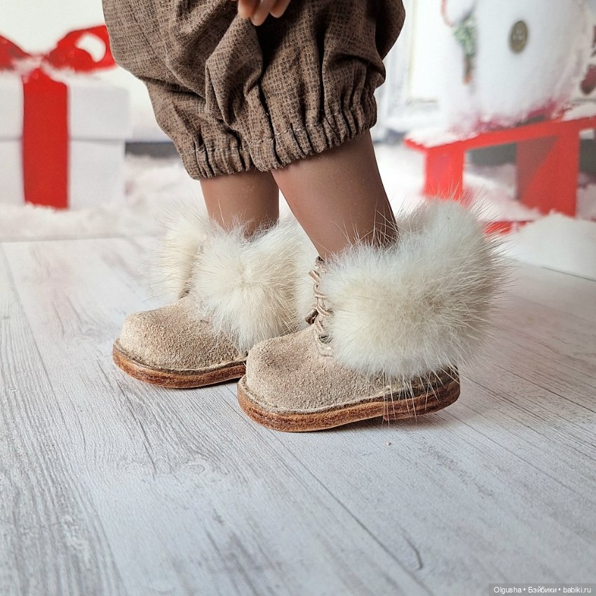 Замшевые ботиночки на Мию30,Пиппу (фото 2)