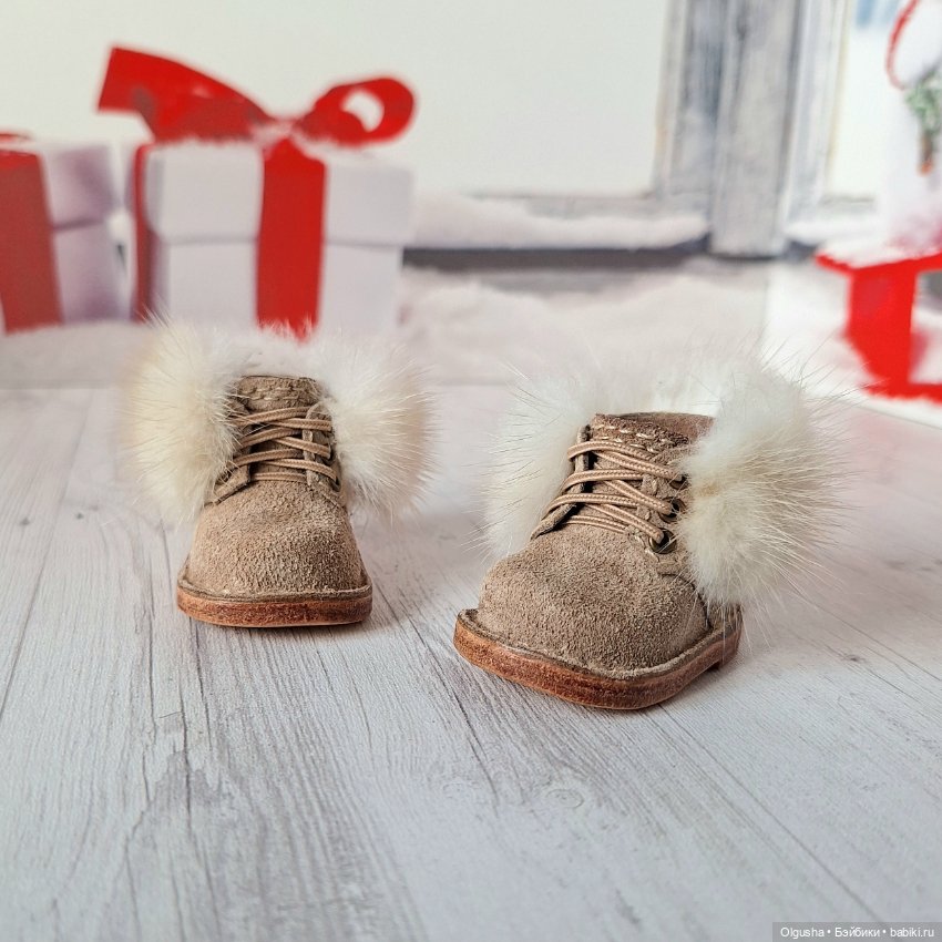 Замшевые ботиночки на Мию30,Пиппу (фото 6)
