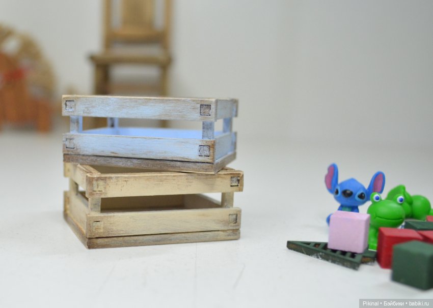 Деревянные тележки,ящики с игрушками) Миниатюра) (фото 9)