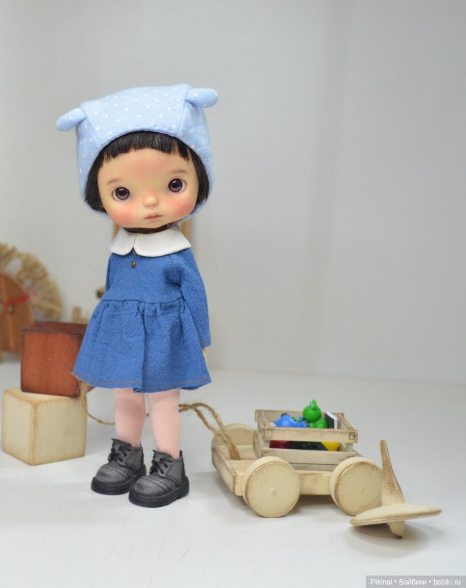 Деревянные тележки,ящики с игрушками) Миниатюра) (фото 2)