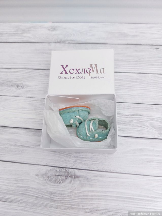 Замшевые полуботиночки для ob11 от Хохлома (фото 10)