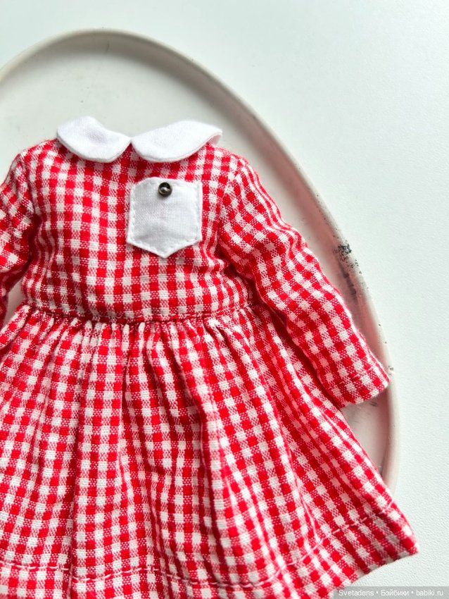 Платье в клетку для блайз (фото 4)