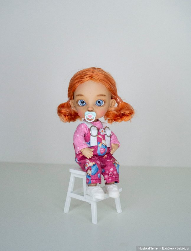 Малышка формата ob11 — Авторские куклы (фото 2)