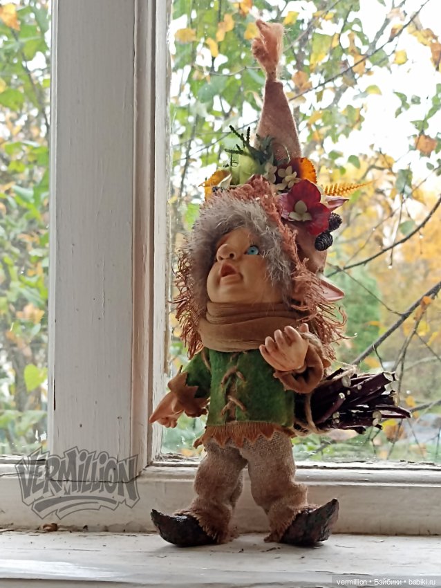 Шимус, Эльф с Хворостом — Авторские куклы (фото 2)