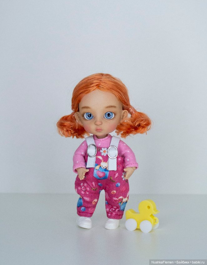 Малышка формата ob11 — Авторские куклы (фото 3)