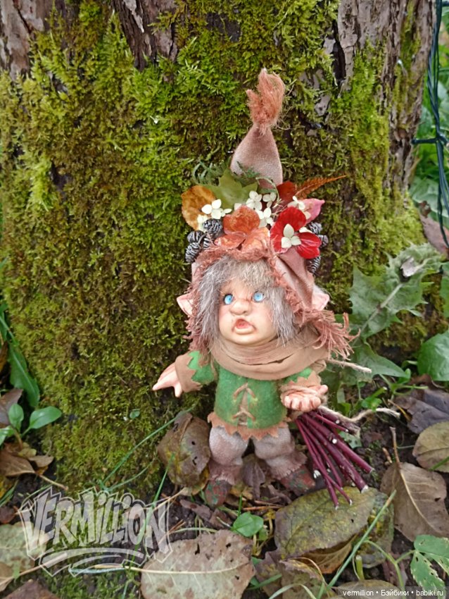 Шимус, Эльф с Хворостом — Авторские куклы (фото 3)