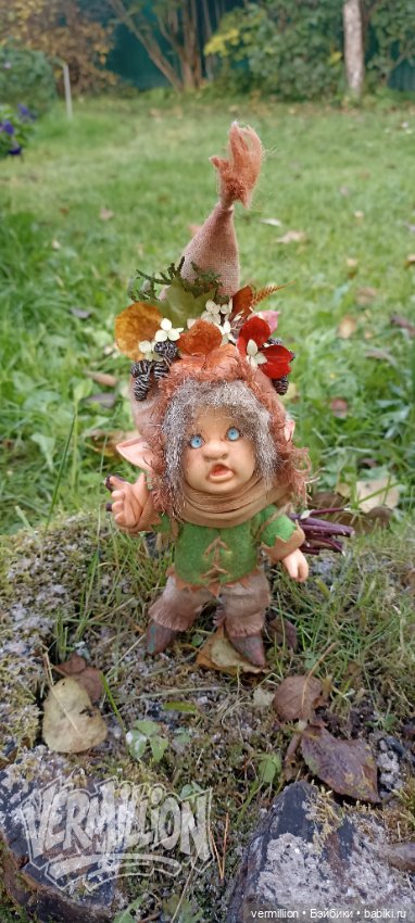 Шимус, Эльф с Хворостом — Авторские куклы (фото 4)