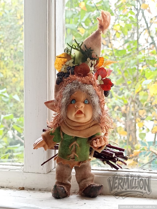 Шимус, Эльф с Хворостом — Авторские куклы