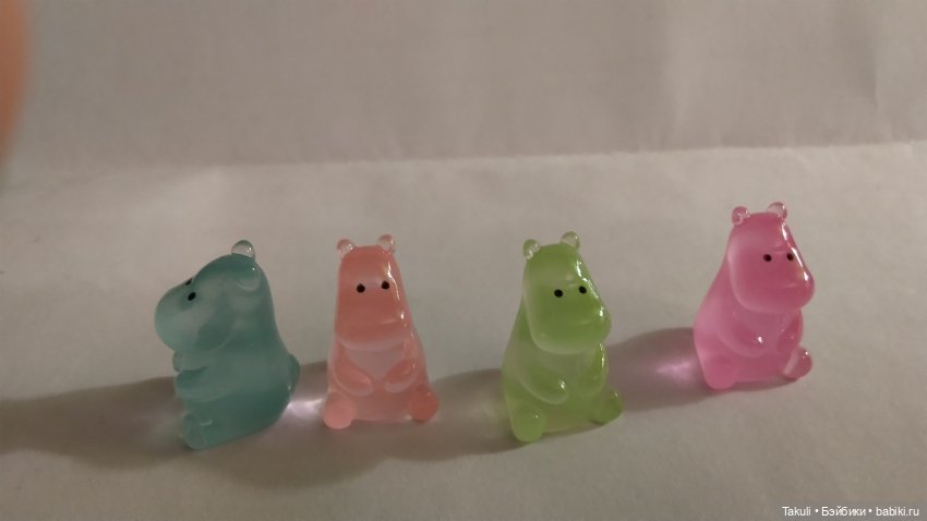 Фигурки капибар и муми-троллей (фото 8)