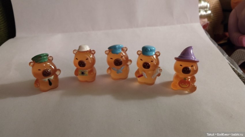 Фигурки капибар и муми-троллей (фото 4)