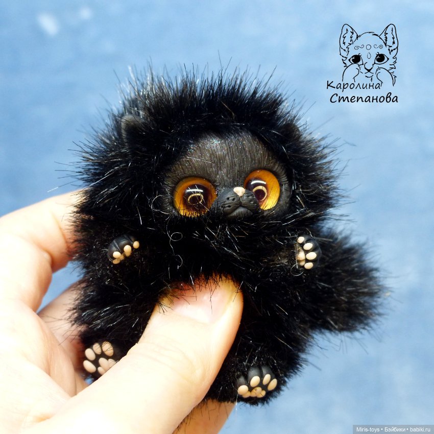 Котенок мини Черный принц (фото 3)