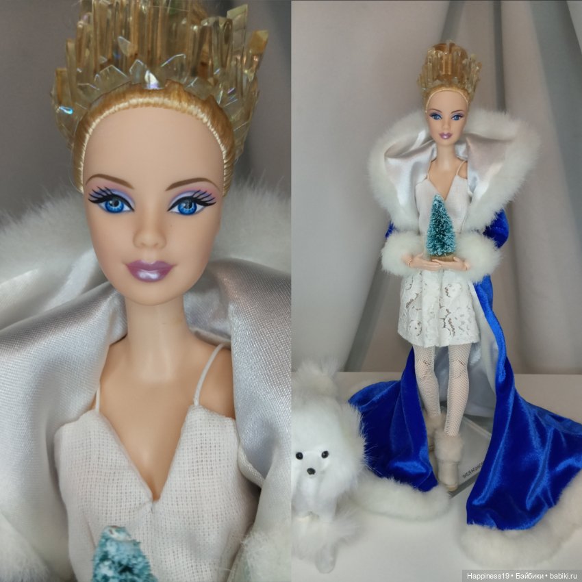 Barbie Fire and Ice 2001 нюд + аксессуары и шуба