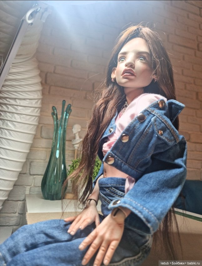 Авторская шарнирная кукла (фото 5)