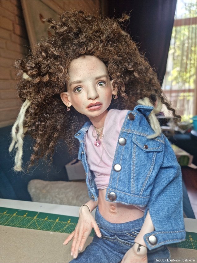 Авторская шарнирная кукла (фото 7)