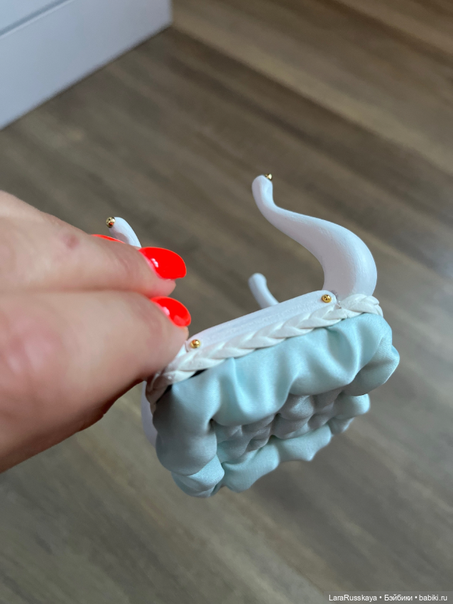 Пуфики для малышек — Кукольная мебель (фото 4)