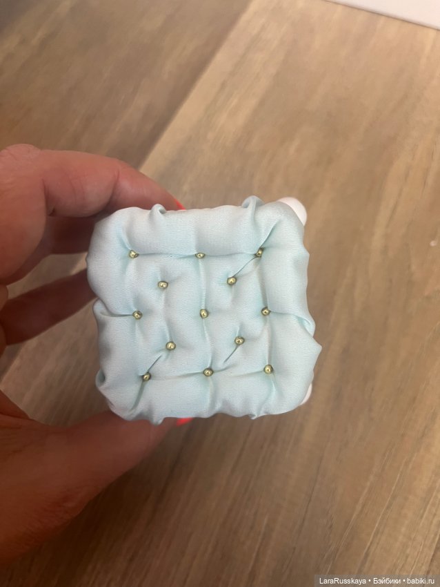 Пуфики для малышек — Кукольная мебель